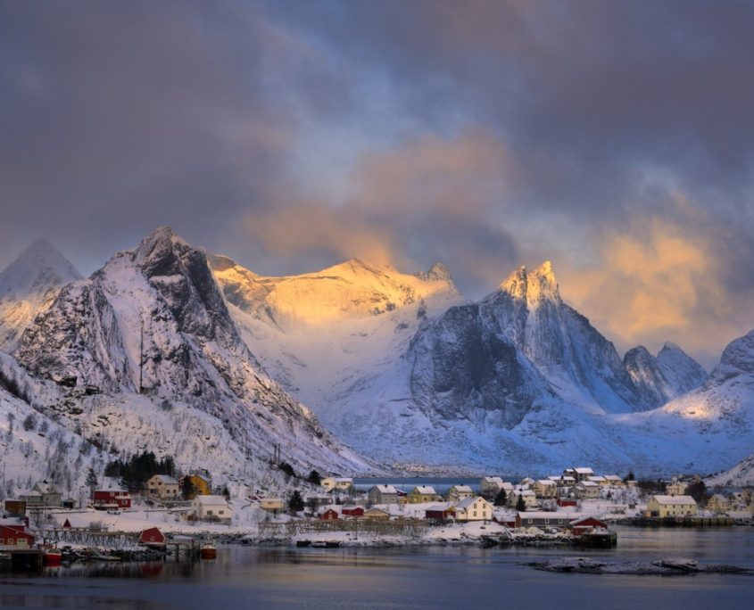 Lofoten om vinter