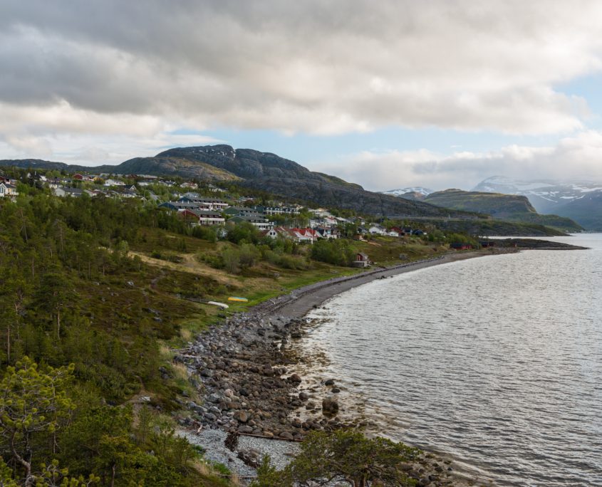 View of Alta, near Kongsvika